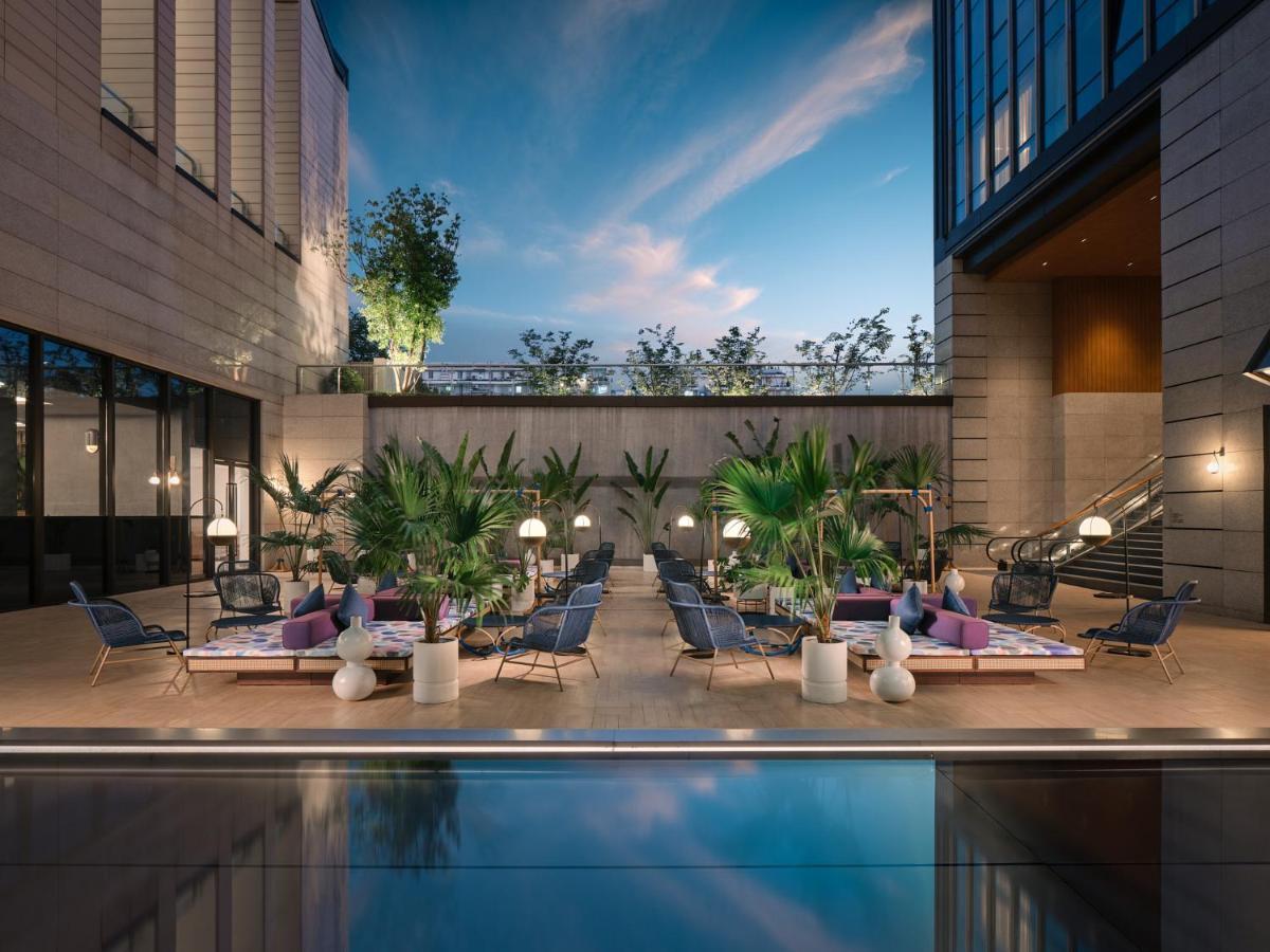 Hotel Indigo Hangzhou Uptown,Close To Westlake , Boutique Design Hotel With Freeflow Minibar Dış mekan fotoğraf