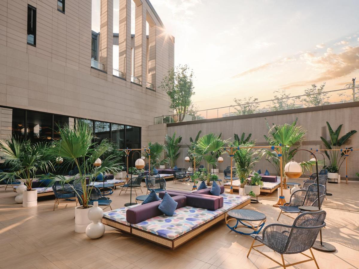 Hotel Indigo Hangzhou Uptown,Close To Westlake , Boutique Design Hotel With Freeflow Minibar Dış mekan fotoğraf