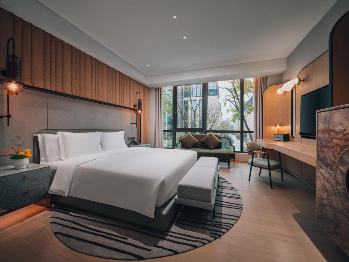 Hotel Indigo Hangzhou Uptown,Close To Westlake , Boutique Design Hotel With Freeflow Minibar Dış mekan fotoğraf