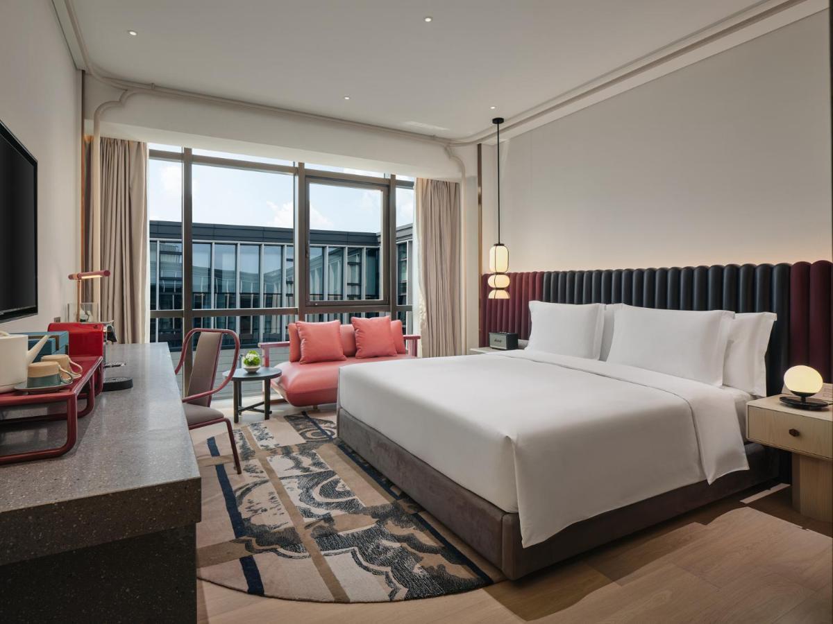 Hotel Indigo Hangzhou Uptown,Close To Westlake , Boutique Design Hotel With Freeflow Minibar Dış mekan fotoğraf