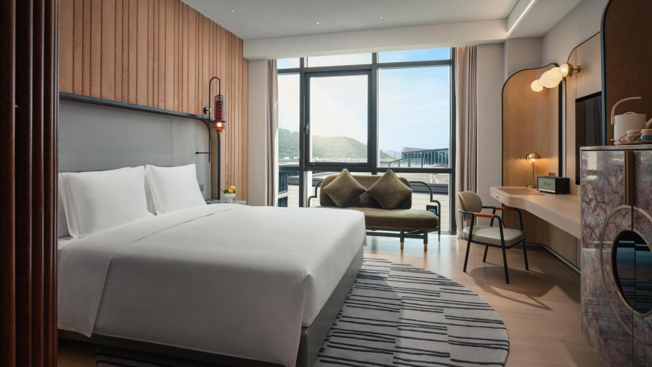 Hotel Indigo Hangzhou Uptown,Close To Westlake , Boutique Design Hotel With Freeflow Minibar Dış mekan fotoğraf