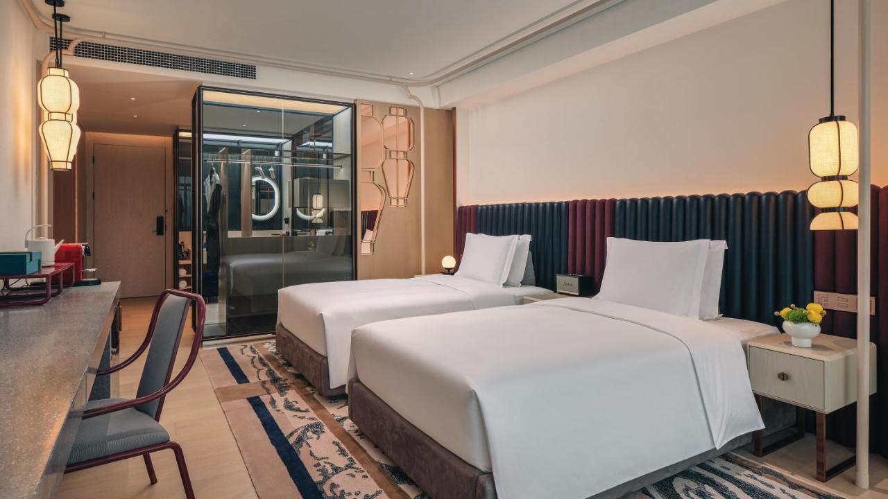 Hotel Indigo Hangzhou Uptown,Close To Westlake , Boutique Design Hotel With Freeflow Minibar Dış mekan fotoğraf